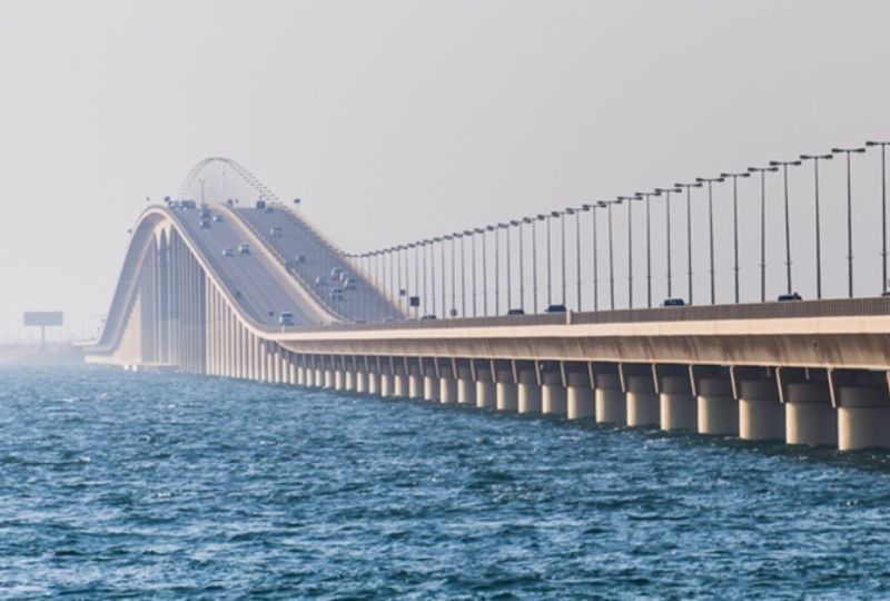 Driver killed in crash inferno on Saudi causeway